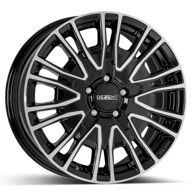 16'' Dezent KE 5/112 Black Polished alloy wheel