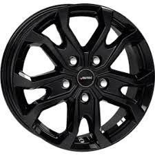 17" Autec Kiso Black alloy wheel