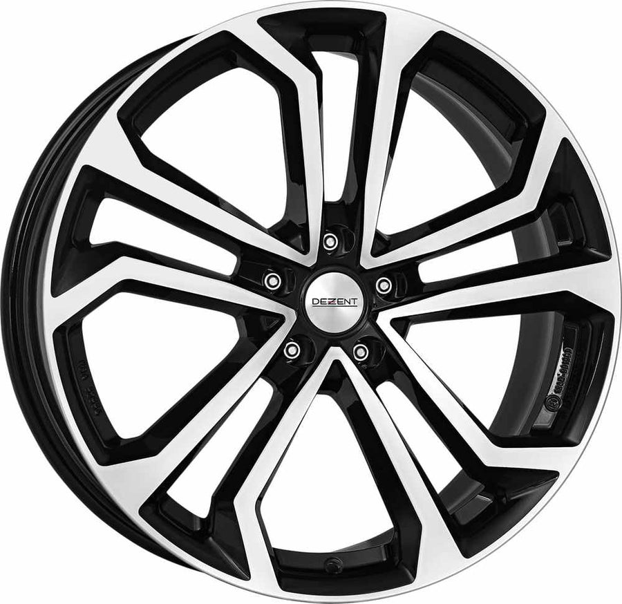 17'' Dezent TA black polished alloy wheel