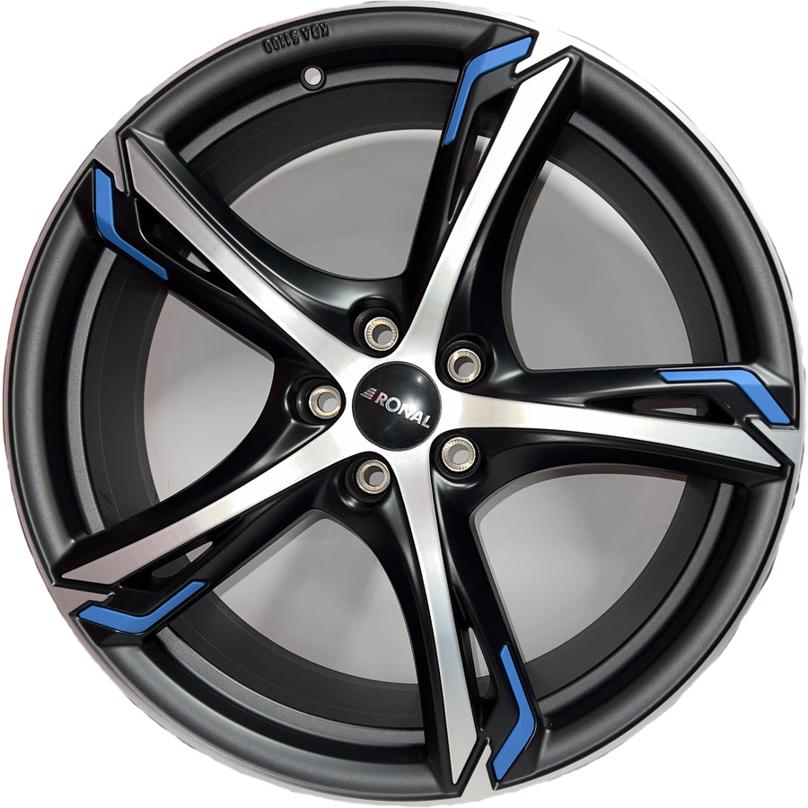 20" R62 Blue alloy wheel