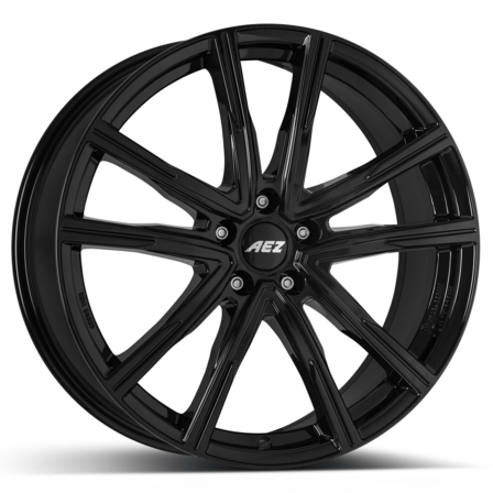 7.5x19 AEZ Montreal 5/108 black alloy wheel
