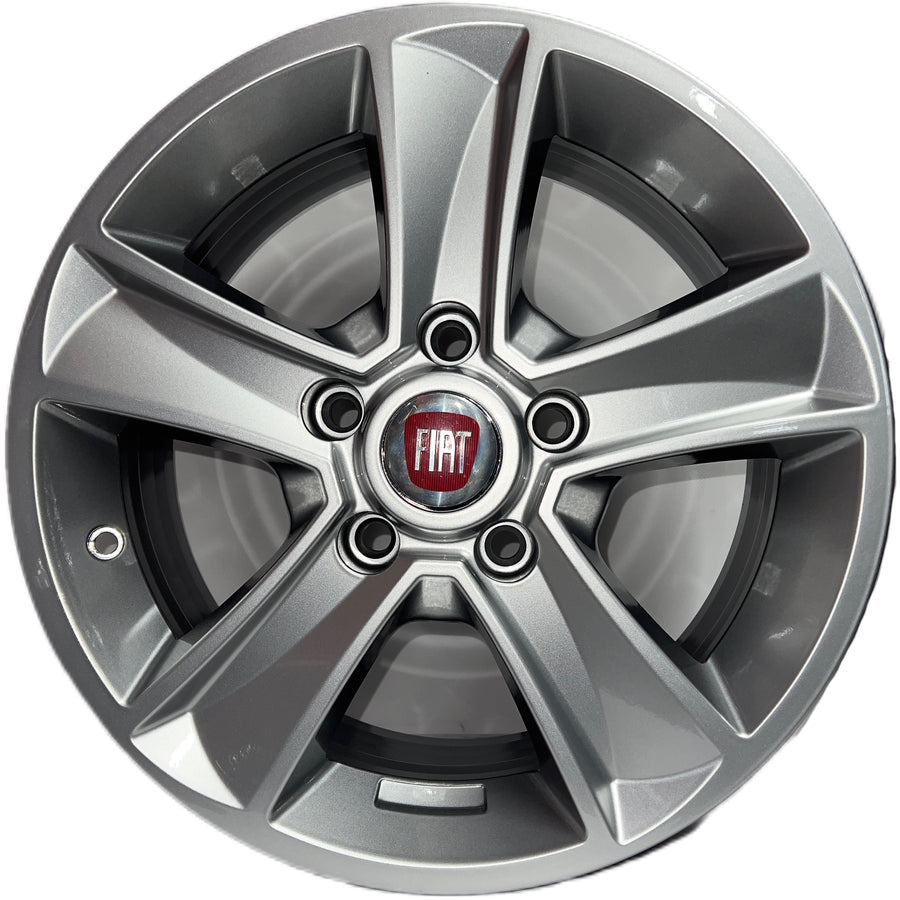 7x16 Arcasting Mammut 5 Fiat Silver alloy wheel