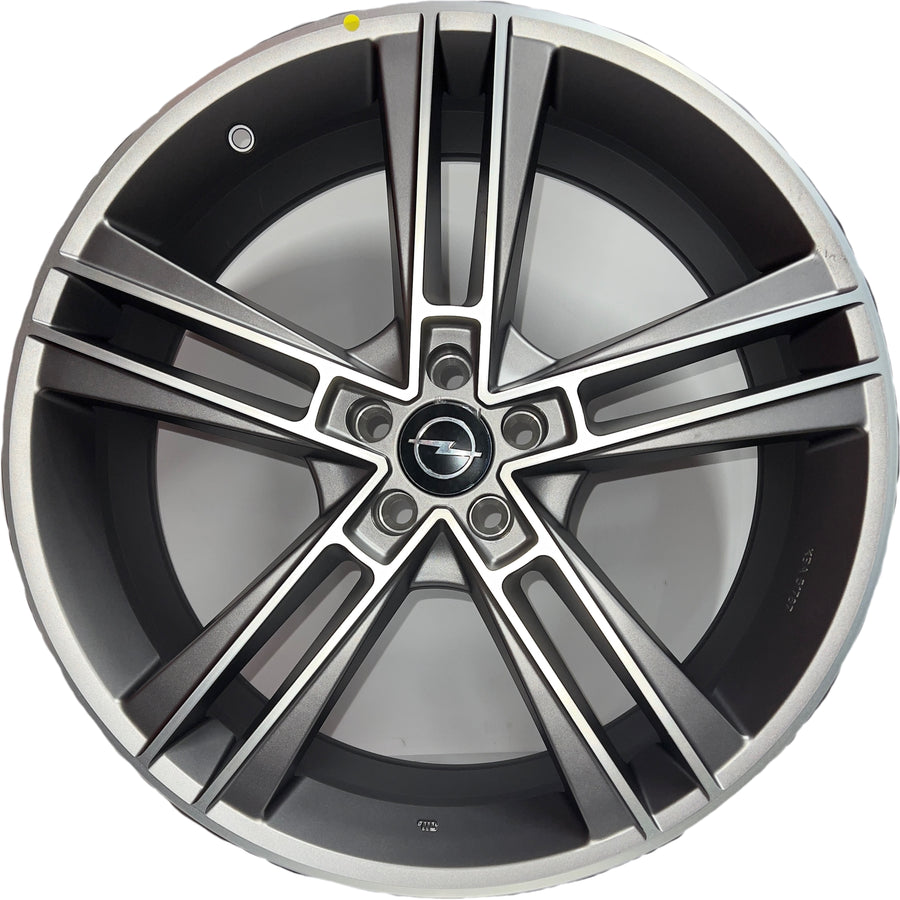 8.5x20 Autec Rias Titanium Silver alloy wheel