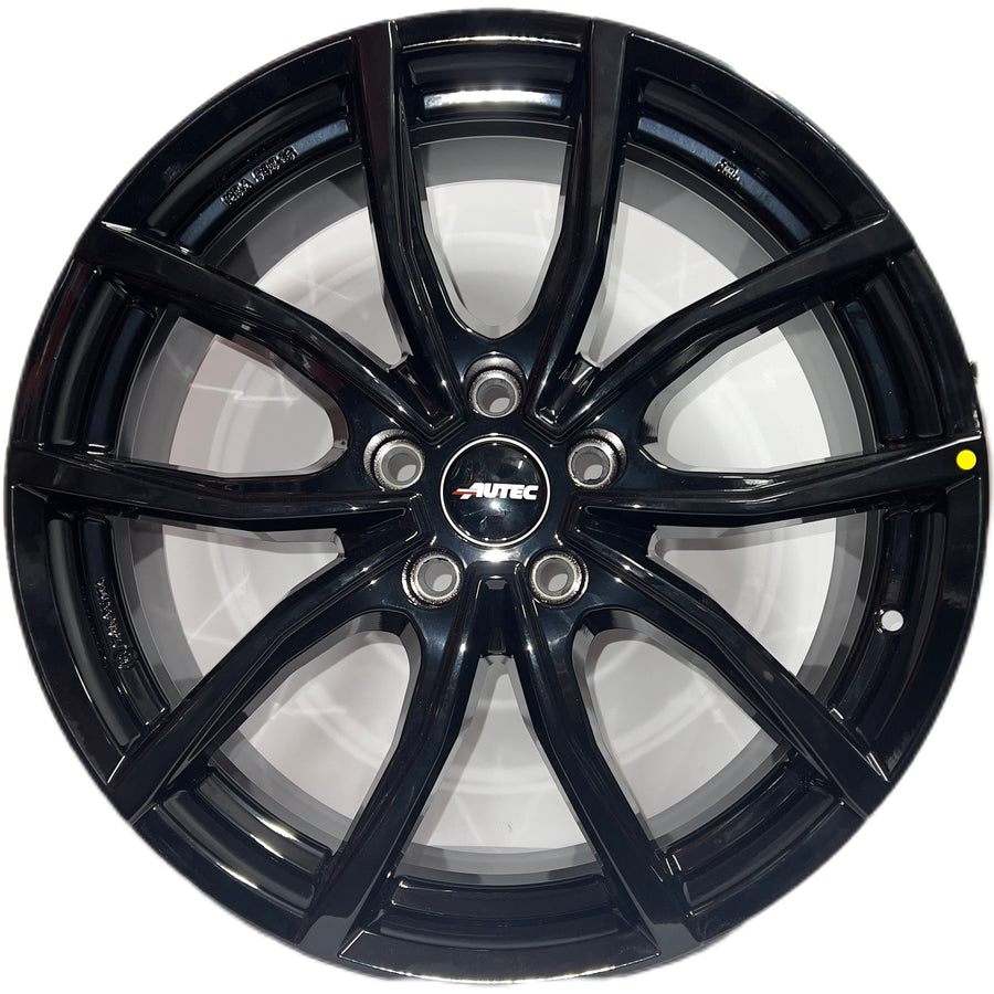 8x19 Autec Vidra Black alloy wheel