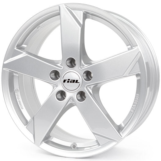 8X19 Rial Kodiak Silver alloy wheel