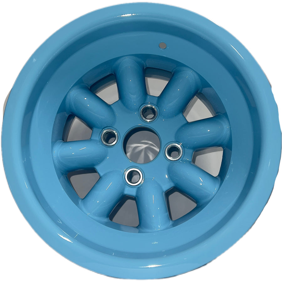 9x13 Revolution 8 spoke Olympic Blue alloy wheel