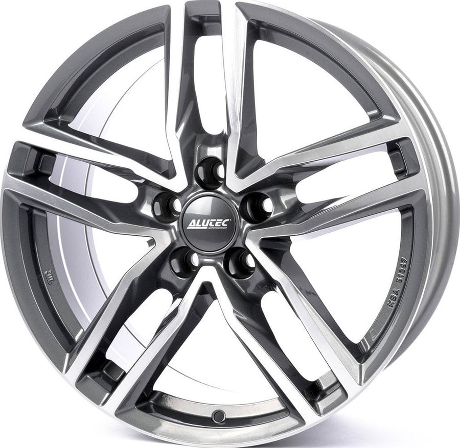 Alutec Ikenu Graphite Polished alloy wheel