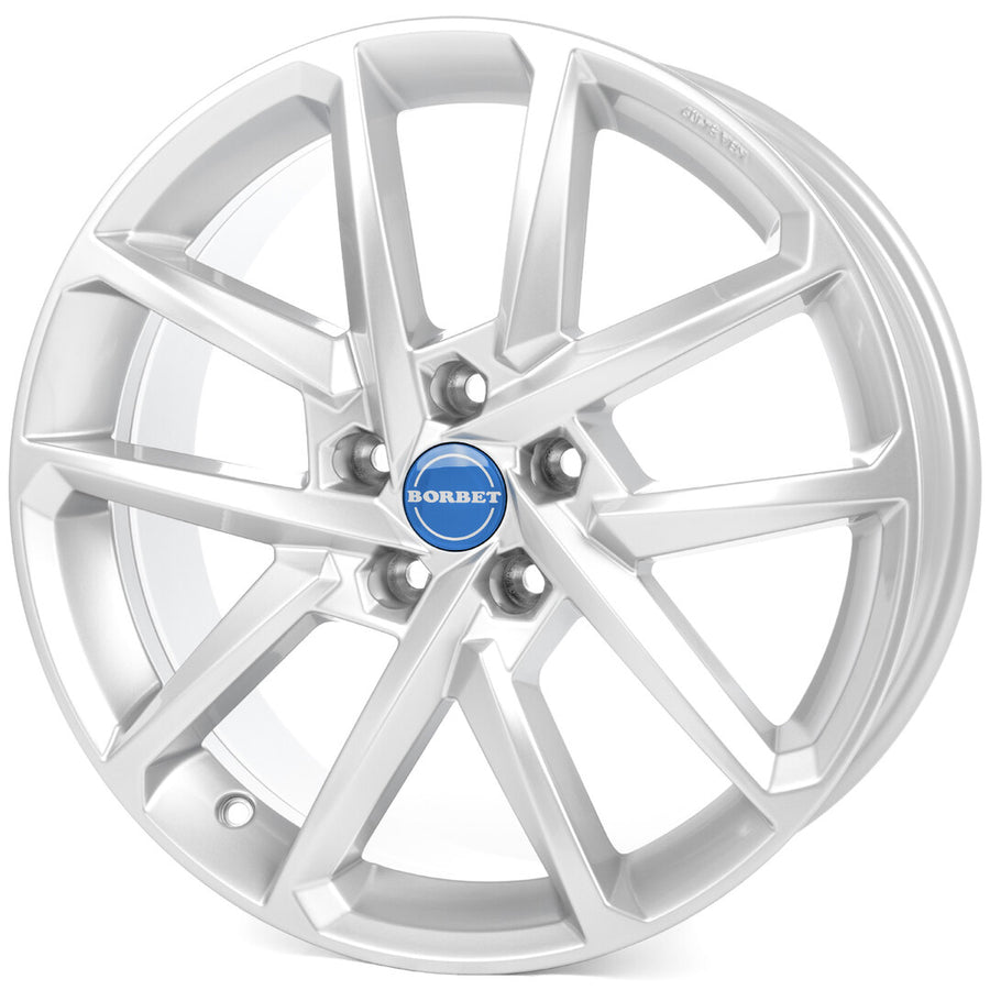 Borbet Design N silver alloy wheel