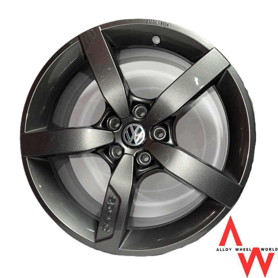 18" Borbet T1 Gunmetal alloy wheel